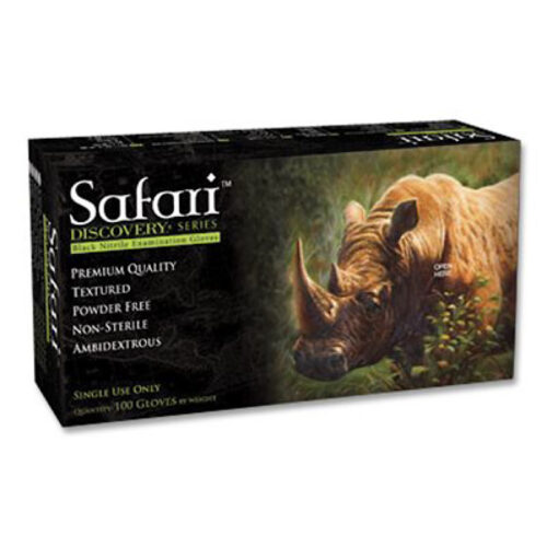 Safari | כפפות ניטריל שחור ספארי