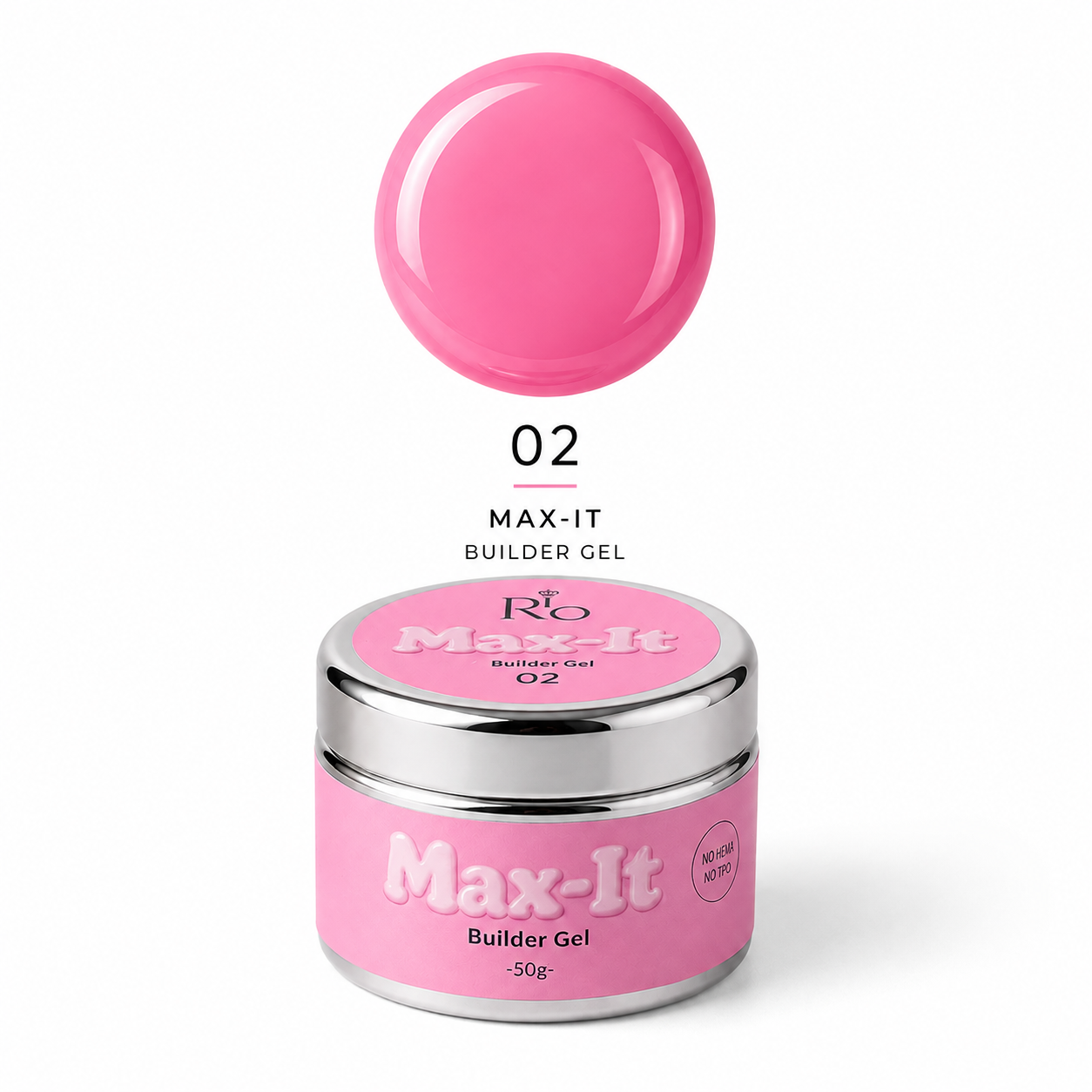 MAX-IT Builder Gel מבית|  RIO | 50ml | 02