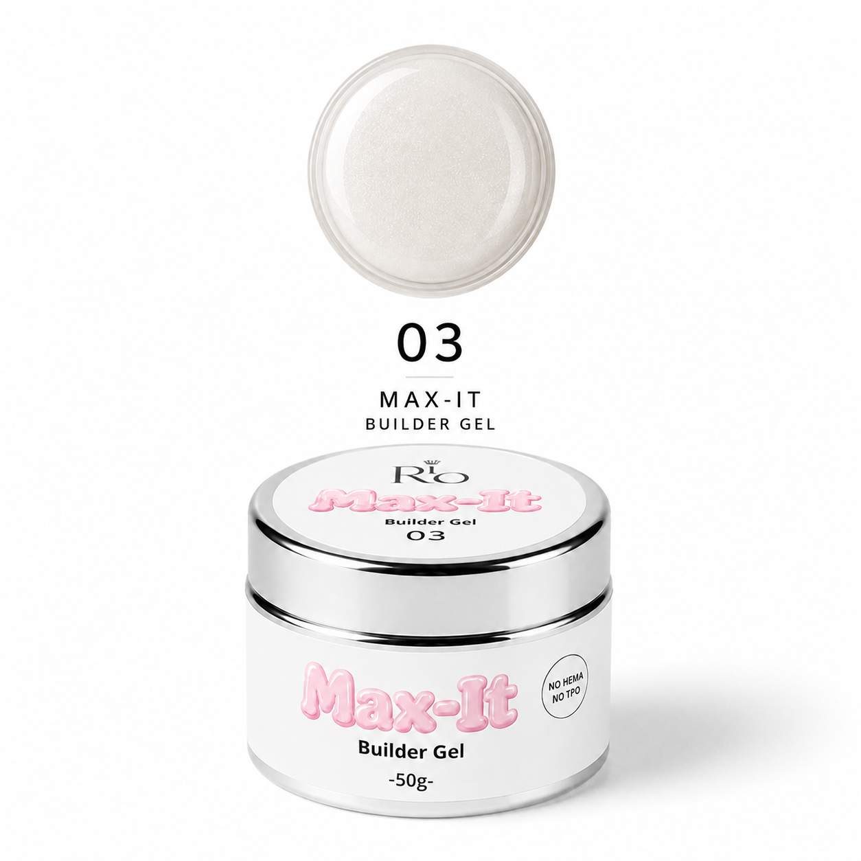 MAX-IT Builder Gel מבית|  RIO | 50ml | 03
