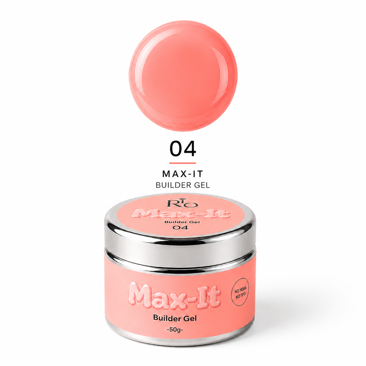 MAX-IT Builder Gel מבית|  RIO | 50ml | 04