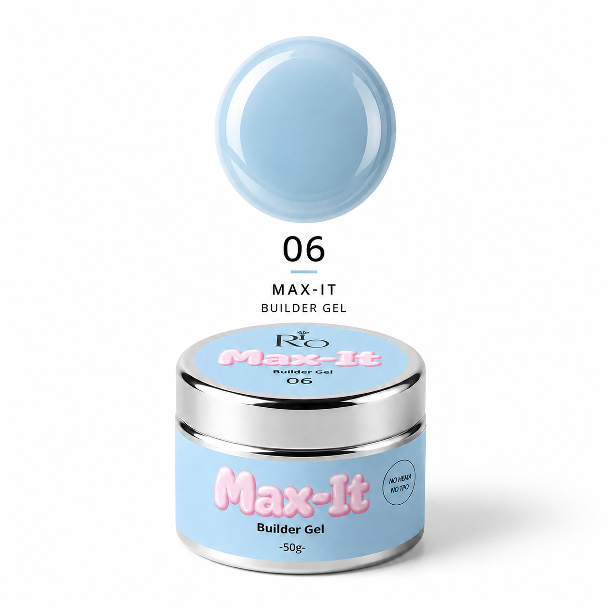 MAX-IT Builder Gel מבית|  RIO | 50ml | 06