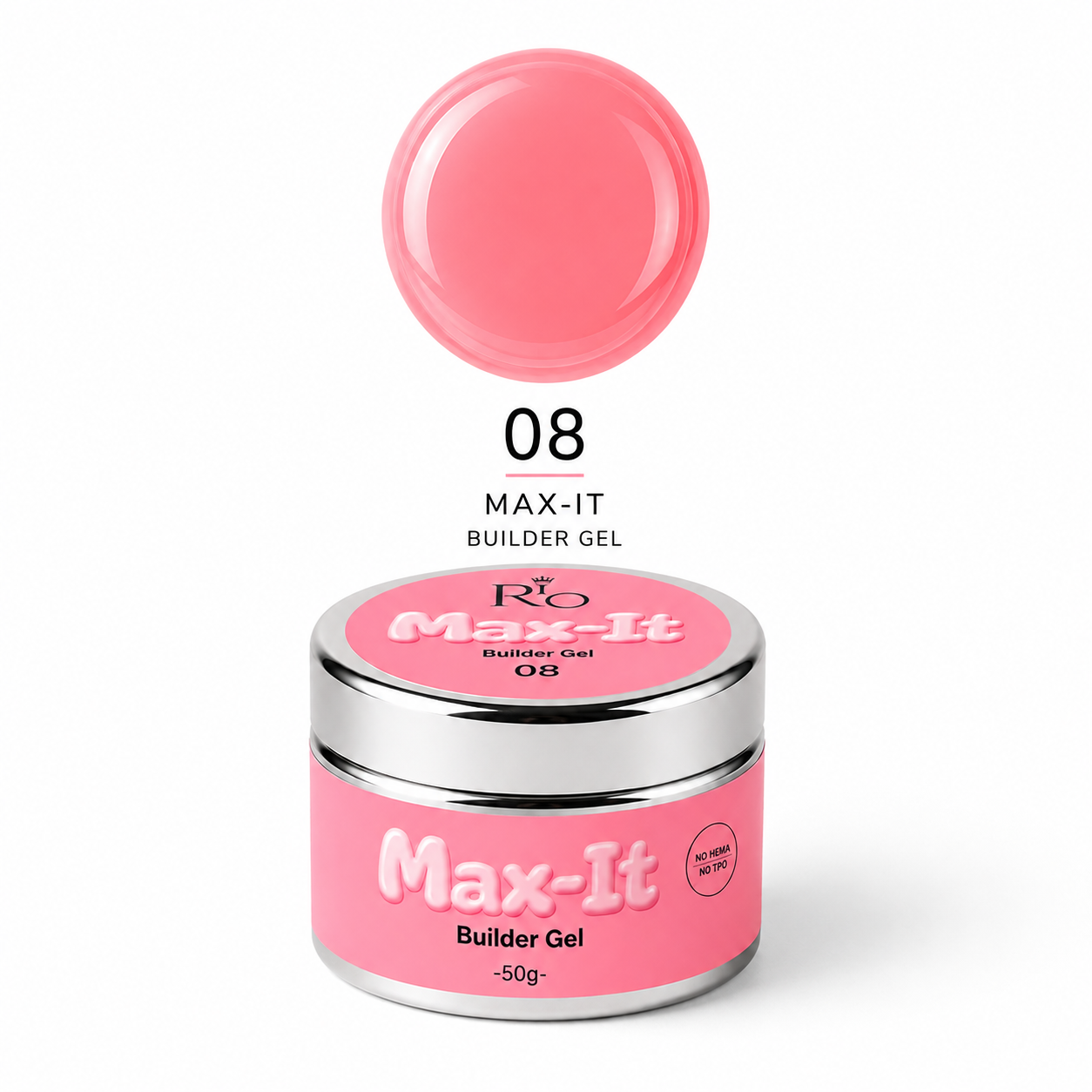 MAX-IT Builder Gel מבית|  RIO | 50ml | 08